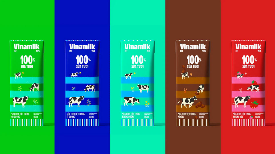 bao bì mới vinamilk