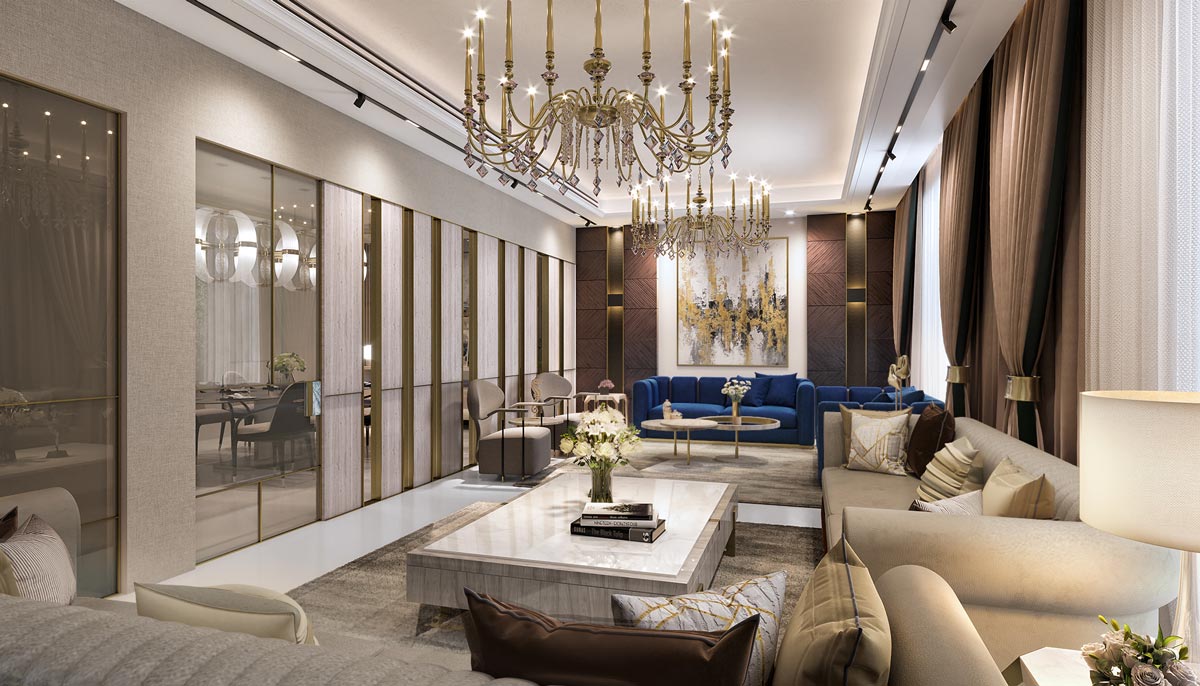 Phong cách thiết kế nội thất luxury